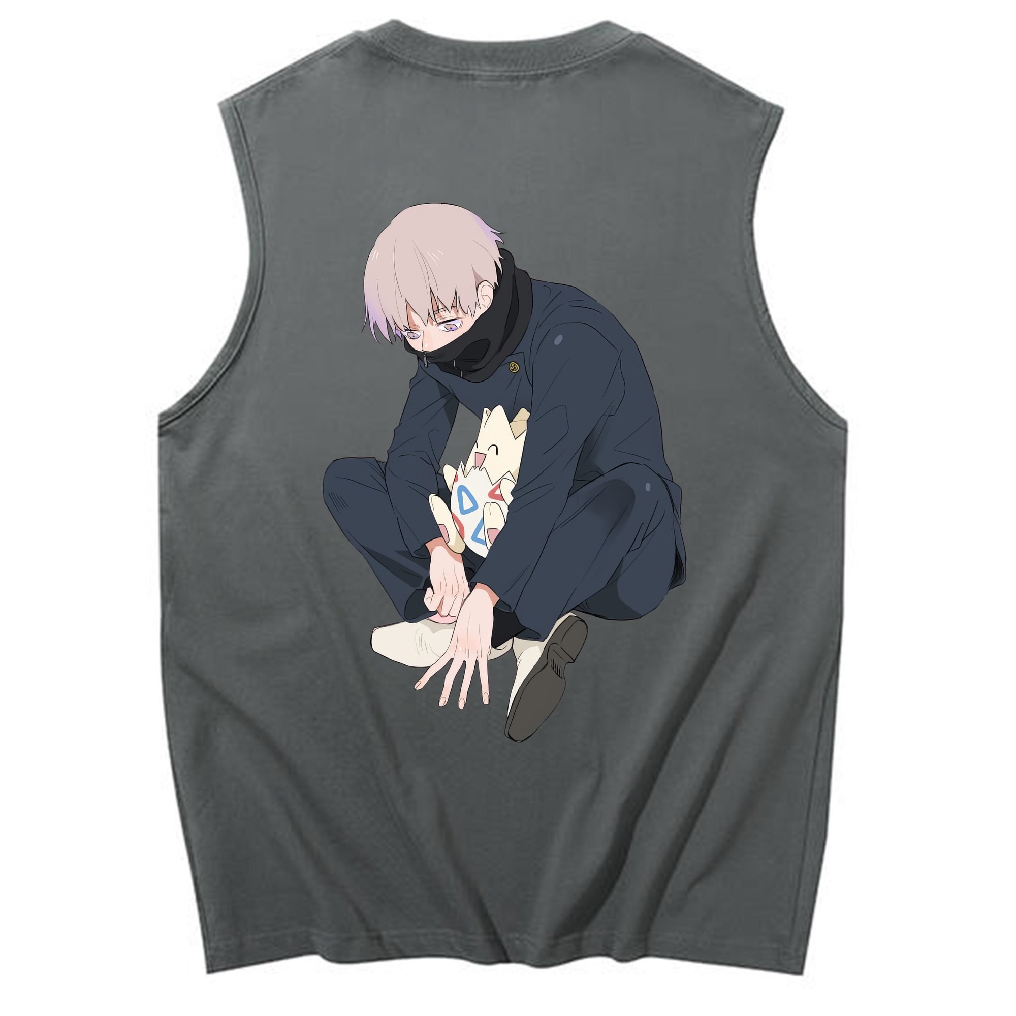（画像用） 呪術廻戦 Jujutsu Kaisen コットン100％タンクトップ（背面プリント）